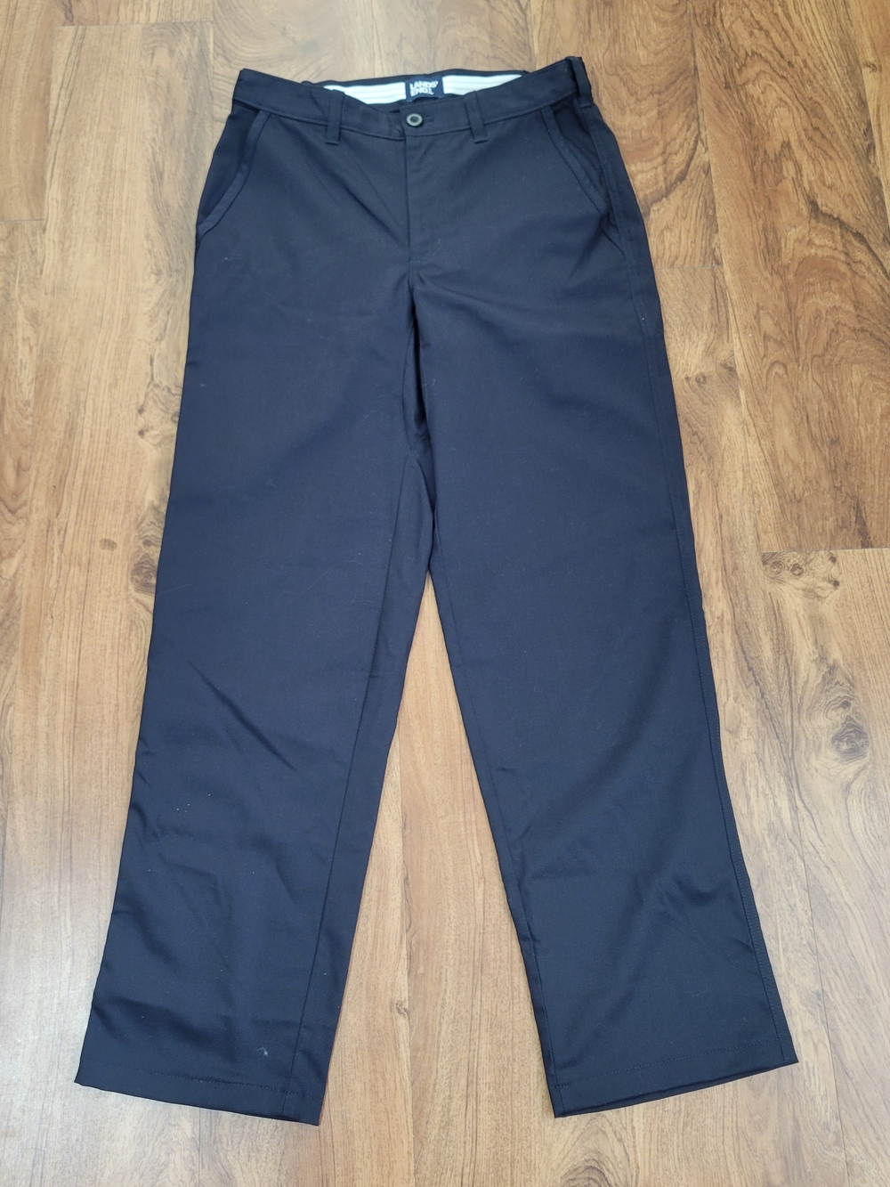 NWOT Lands' End Men's Navy Straight-Leg Chinos
